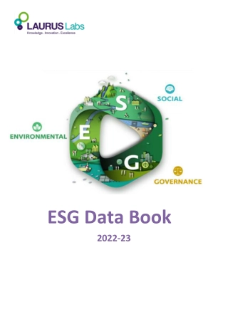 ESG Data Book 2022-23 Performance Report