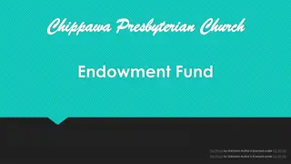 Endowment Funds in Church Management
