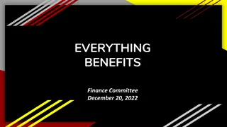 Benefits and Insurance in Finance Committee - ICSD
