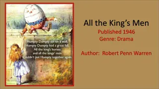 Inequality and Power Dynamics in 'All the King's Men'