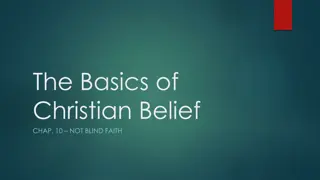 Christian Beliefs: The Power of Metanarrative and Historical Evidence