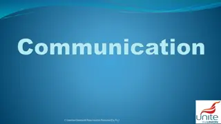 Effective Communication in Union Environments