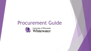 Procurement Guide