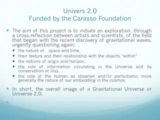 Interplay of Art and Science in the Gravitational Universe 2.0 Project