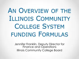 The Funding Formulas of the Illinois Community College System