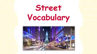 Street Vocabulary Through Visual Images