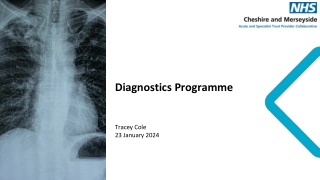 Enhancing Diagnostics Programme for Improved Healthcare in Cheshire and Merseyside
