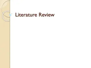 The Essence of Literature Reviews in Research