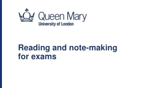 Effective Note-Making Strategies for Exam Preparation