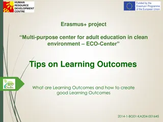 Learning Outcomes in Adult Education: A Guide