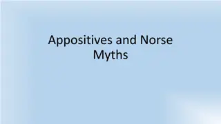 Appositives in Norse Myths