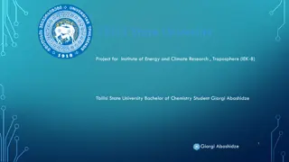 Earth's Atmosphere and Human Impact: Research at Tbilisi State University