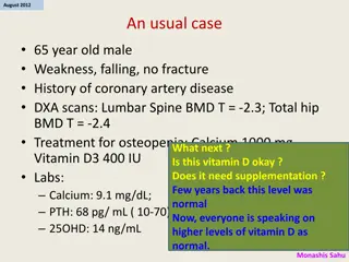 Vitamin D: Basics, Testing, and Importance in Different Cases