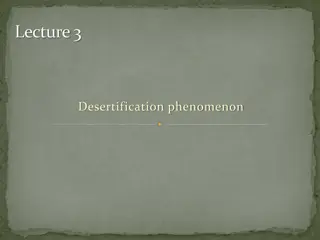 Desertification: A Global Environmental Challenge