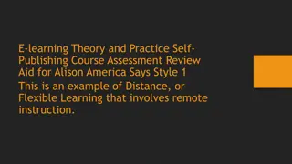 Mastering E-Learning: Theory and Practice Assessment Review