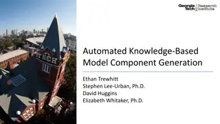 Automated Knowledge-Based Model Component Generation and Risk Assessment System