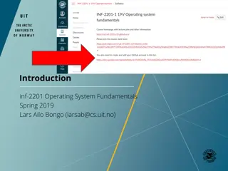 Operating System Fundamentals: An Overview