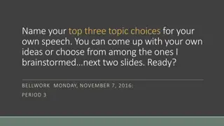 Relevant Speech Topics for High School Students