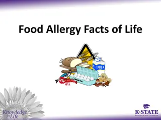 Food Allergies: Facts, Symptoms, and Prevention
