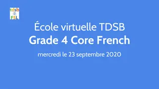 French Language Learning Resources for Grade 4 Students
