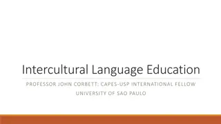 Intercultural Language Education with Professor John Corbett