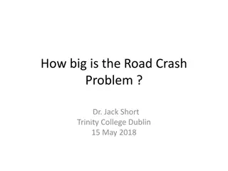 Road Crash Problem: Data, Injuries, and Trends