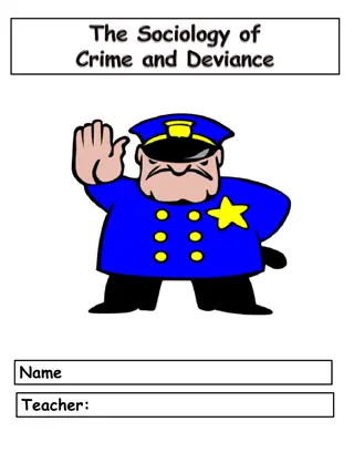 Deviance and Social Control in Society