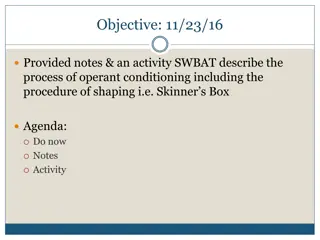 Operant Conditioning: The Process and Importance