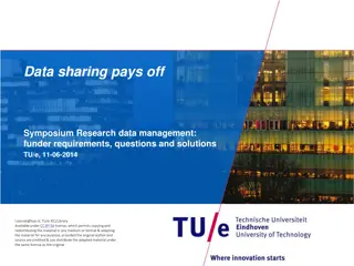 Insights on Research Data Management and Sharing Practices