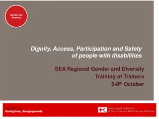 Disability and Gender Diversity in Disaster Response