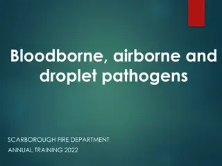 Bloodborne, Airborne, and Droplet Pathogens in Workplace Training