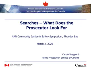 Process of Obtaining a Search Warrant in Canada