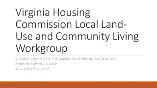 Challenges in Virginia Local Government Planning Legislation