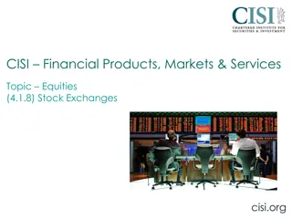 Stock Exchanges and Listing Requirements