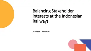 Transforming Kereta Api Indonesia: Balancing Stakeholder Interests and Financial Health