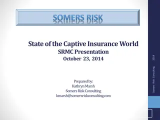 The State of the Captive Insurance World