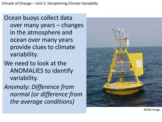 Deciphering Climate Variability Through Ocean Buoys Data Collection