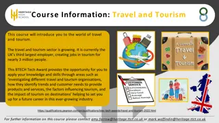 The Dynamic World of Travel and Tourism