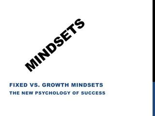 The Power of Mindsets in Success