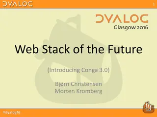 Introducing Conga 3.0: The Web Stack of the Future