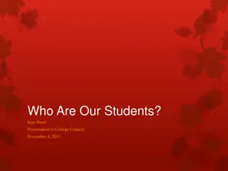Our College Students: Data Insights and Trends