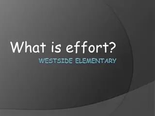 Effort in Learning at Westside Elementary