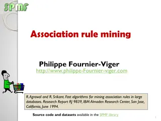 Association Rule Mining in Data Analysis