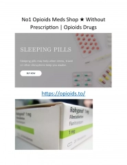 No1 Opioids Meds Shop ★ Without Prescription | Opioids Drugs