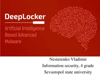 DeepLocker Malware and AI-Embedded Attacks