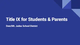 Title IX in Education