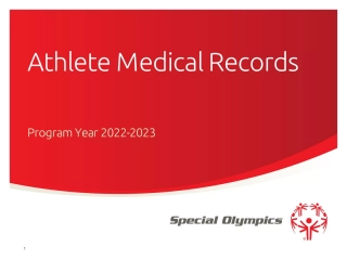 Athlete Medical Records