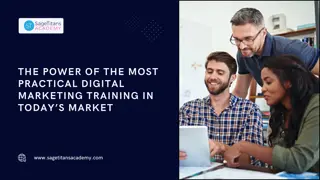 The Power of the Most Practical Digital Marketing Training in Today’s Market