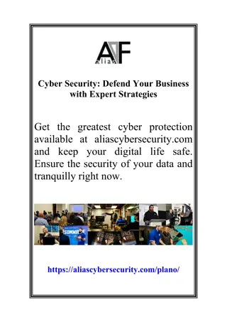 Cyber Security Defend Your Business with Expert Strategies