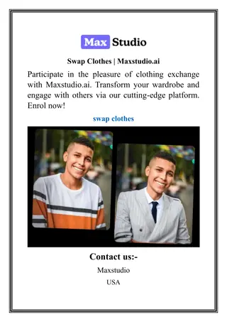 Swap Clothes  Maxstudio